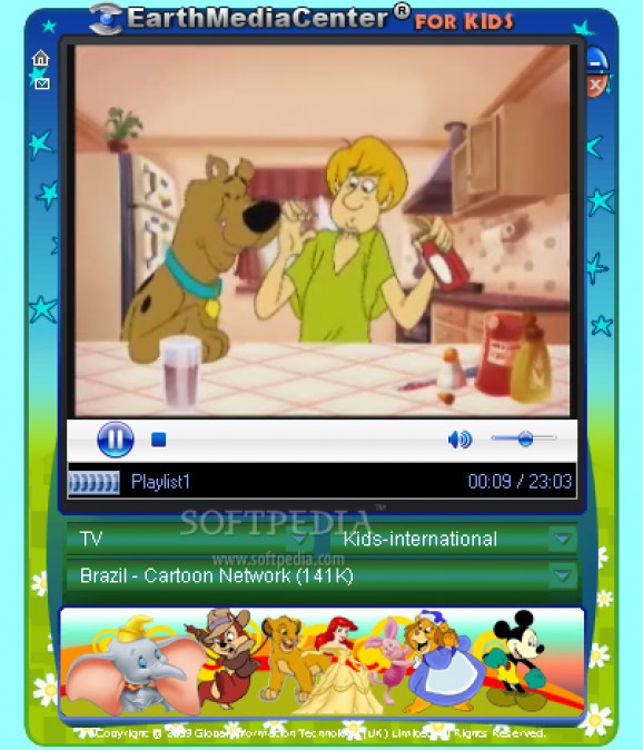 EarthMediaCenter For Kids screenshot
