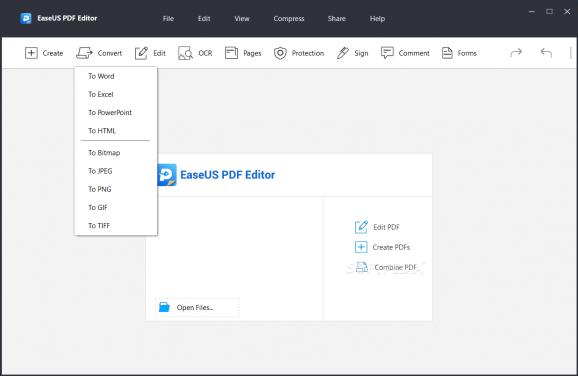 EaseUS PDF Editor screenshot