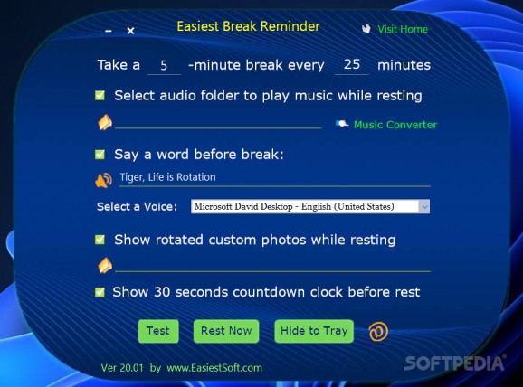 Easiest Break Reminder screenshot