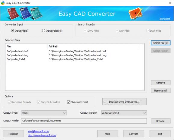 Easy CAD Converter screenshot