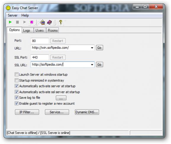 Easy Chat Server screenshot