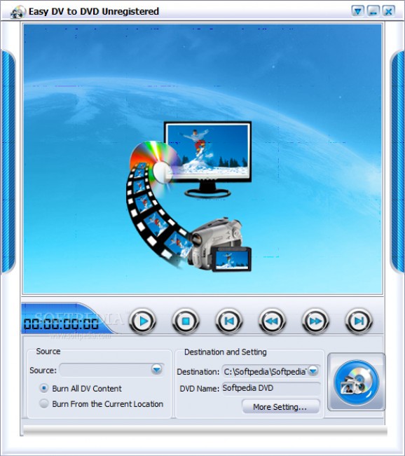 Easy DV to DVD screenshot
