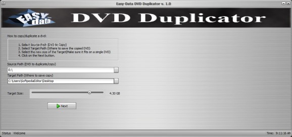 Easy-Data DVD Duplicator screenshot