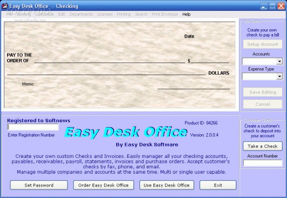 Easy Desk Office screenshot