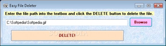 Easy File Deleter screenshot