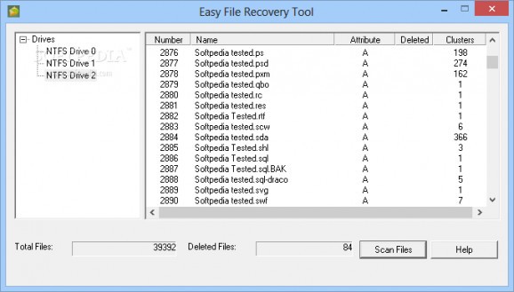 Easy File Recovery Tool screenshot