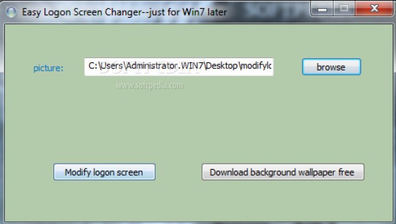 Easy Logon Screen Changer screenshot