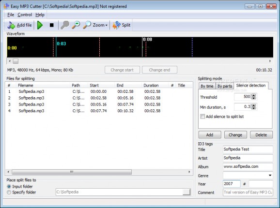 Easy MP3 Cutter screenshot