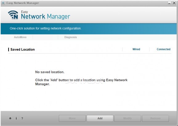Easy Network Manager screenshot