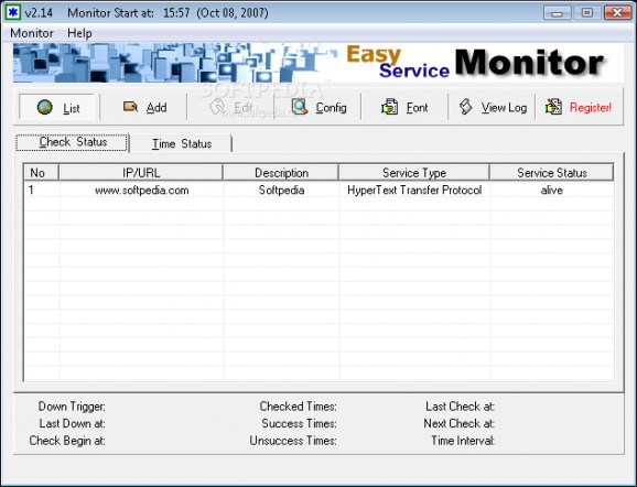 Easy Network Service Monitor screenshot