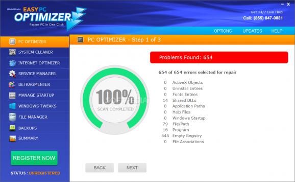 Easy PC Optimizer screenshot