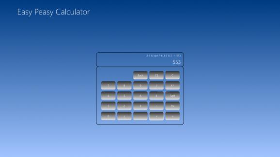 Easy Peasy Calculator screenshot