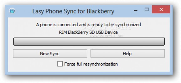 Easy Phone Sync for BlackBerry screenshot