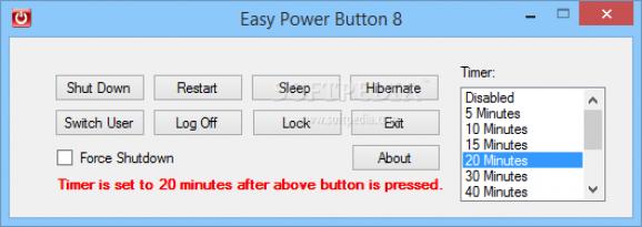 Easy Power Button 8 screenshot