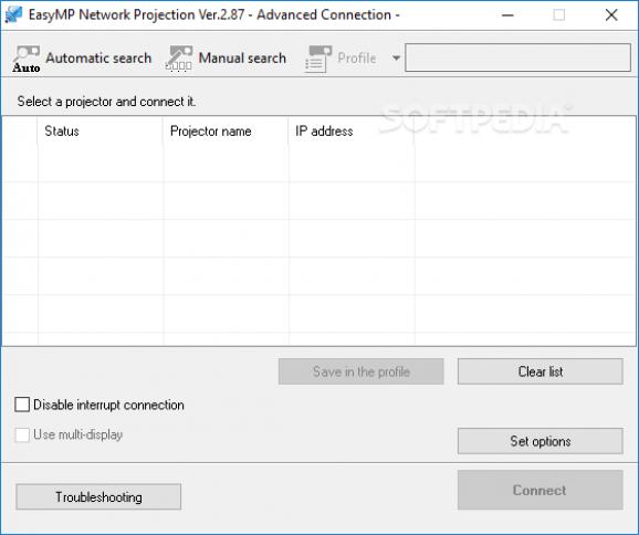 EasyMP Network Projection screenshot