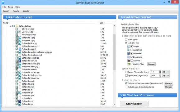 EasyTec Duplicate Doctor screenshot