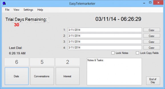EasyTelemarketer screenshot