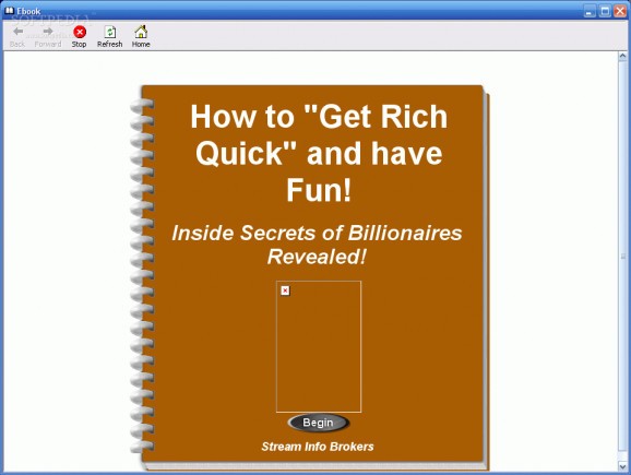 Ebook How to get Rich Quick and Have Fun screenshot