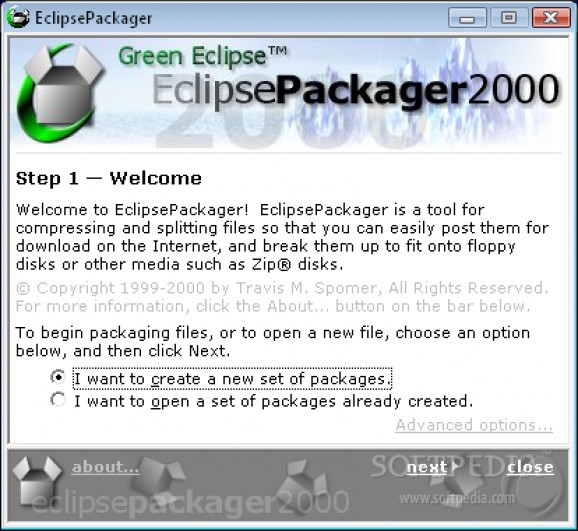 EclipsePackager2000 screenshot