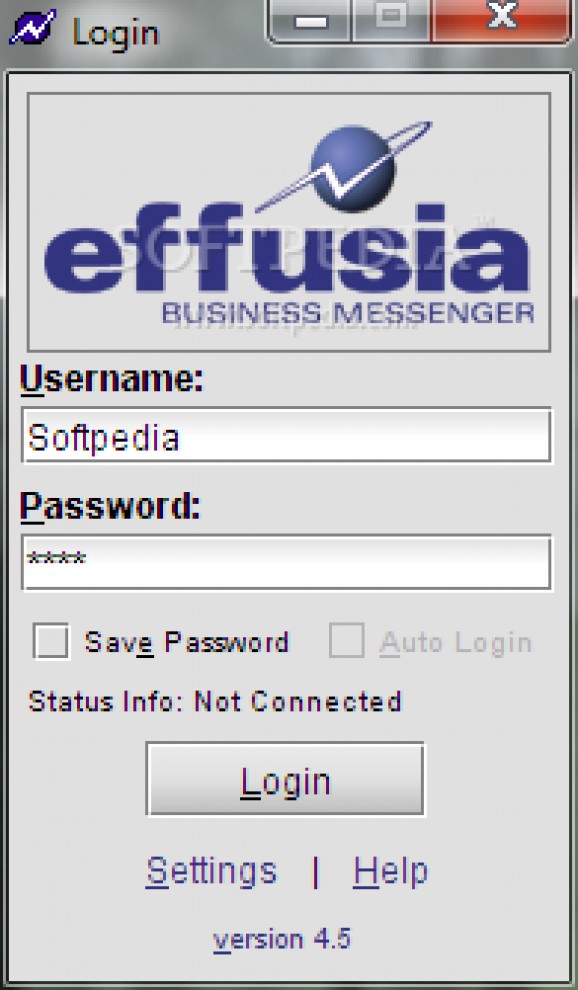 Effusia Business Messenger screenshot