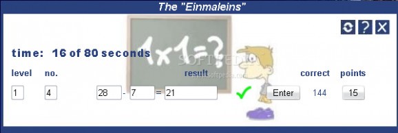 Einmaleins screenshot
