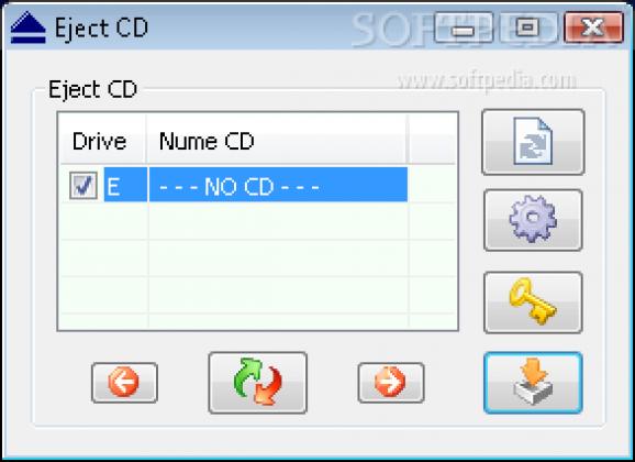 Eject CD screenshot