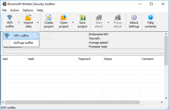 Elcomsoft Wireless Security Auditor screenshot