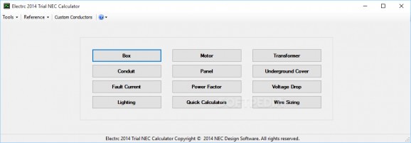 Electrc NEC Calculator screenshot