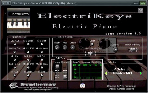 ElectriKeys e-Piano VSTi screenshot