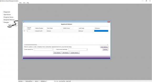 Electronic Record Management System screenshot