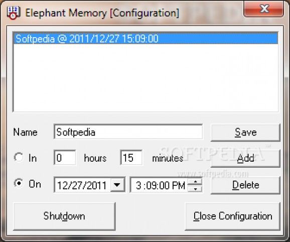 Elephant Memory screenshot