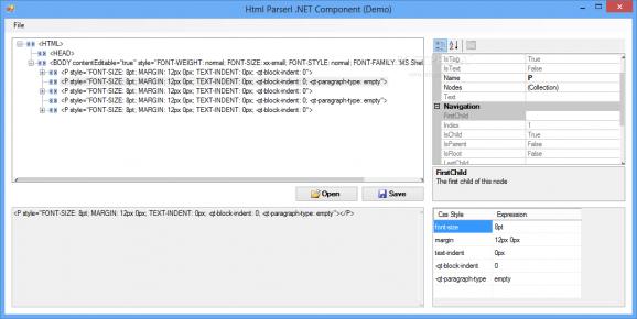 Elerium HTML .NET Parser screenshot