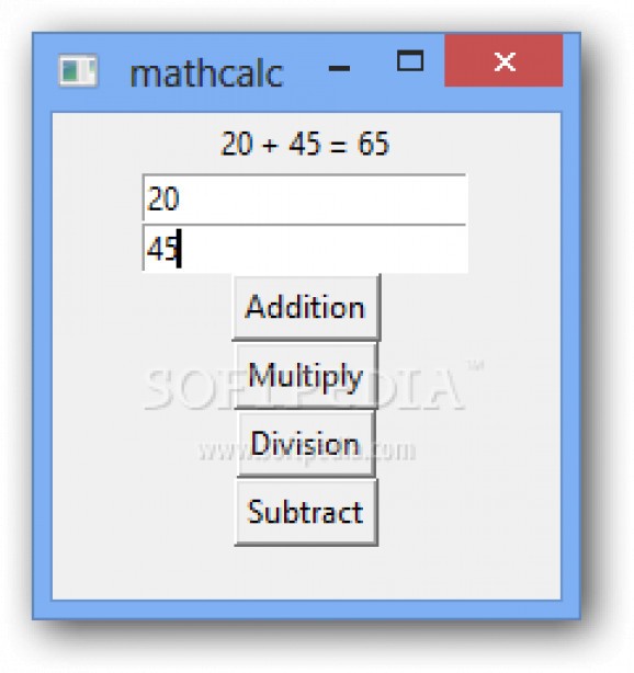 mathcalc screenshot