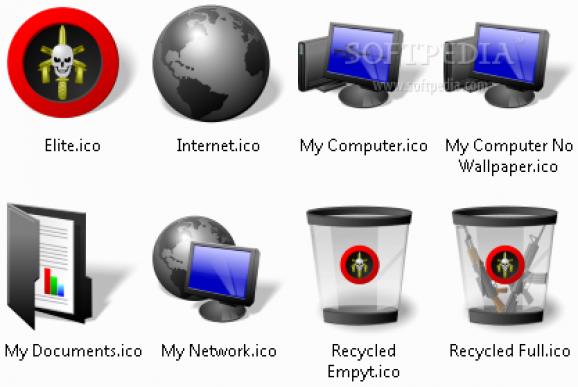Elite Desktop Icon Pack screenshot