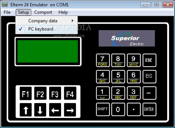 Elterm 24 Emulator screenshot