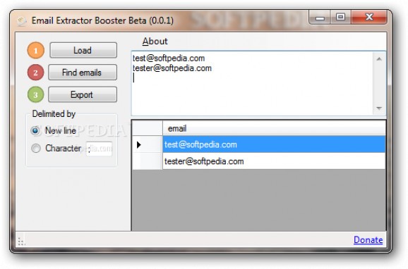 Email Extractor Booster screenshot