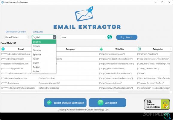 Email Extractor For Business screenshot