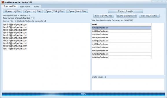 Email Extractor Pro screenshot