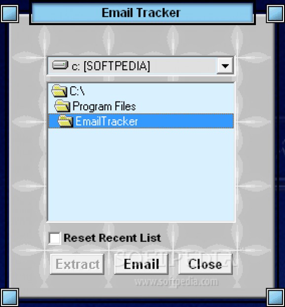 Email Tracker screenshot