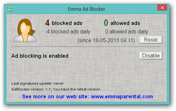 Emma Ad Blocker screenshot
