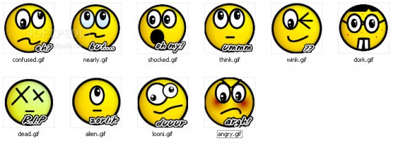 Emotions MSN Display Pictures screenshot