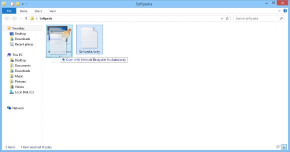 Emsisoft Decrypter for AutoLocky screenshot