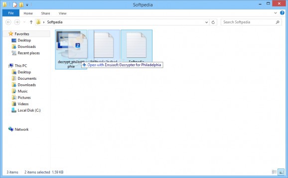 Emsisoft Decrypter for Philadelphia screenshot