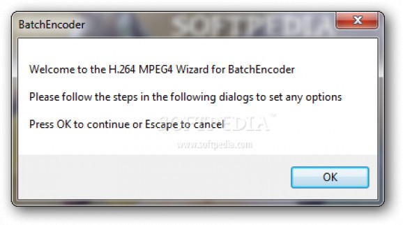 H.264 MPEG4 Wizard screenshot