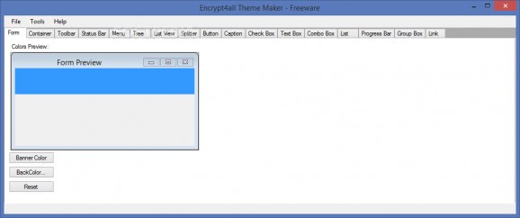 Encrypt4all Theme Maker screenshot