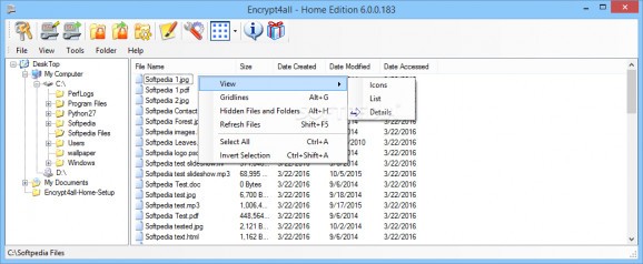 Encrypt4all - Home Edition screenshot