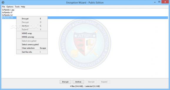 Encryption Wizard screenshot