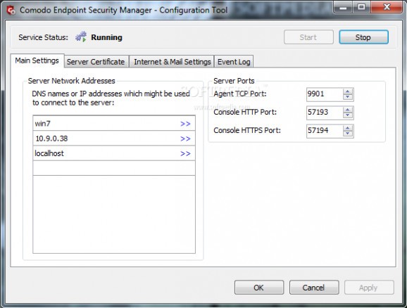 Endpoint Security Manager screenshot