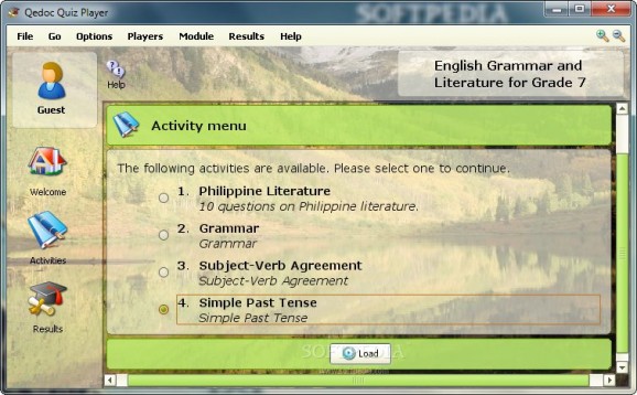 English Grammar and Literature for Grade 7 screenshot