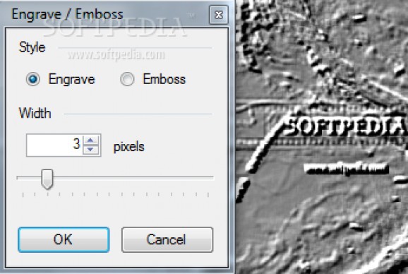 Engrave / Emboss screenshot